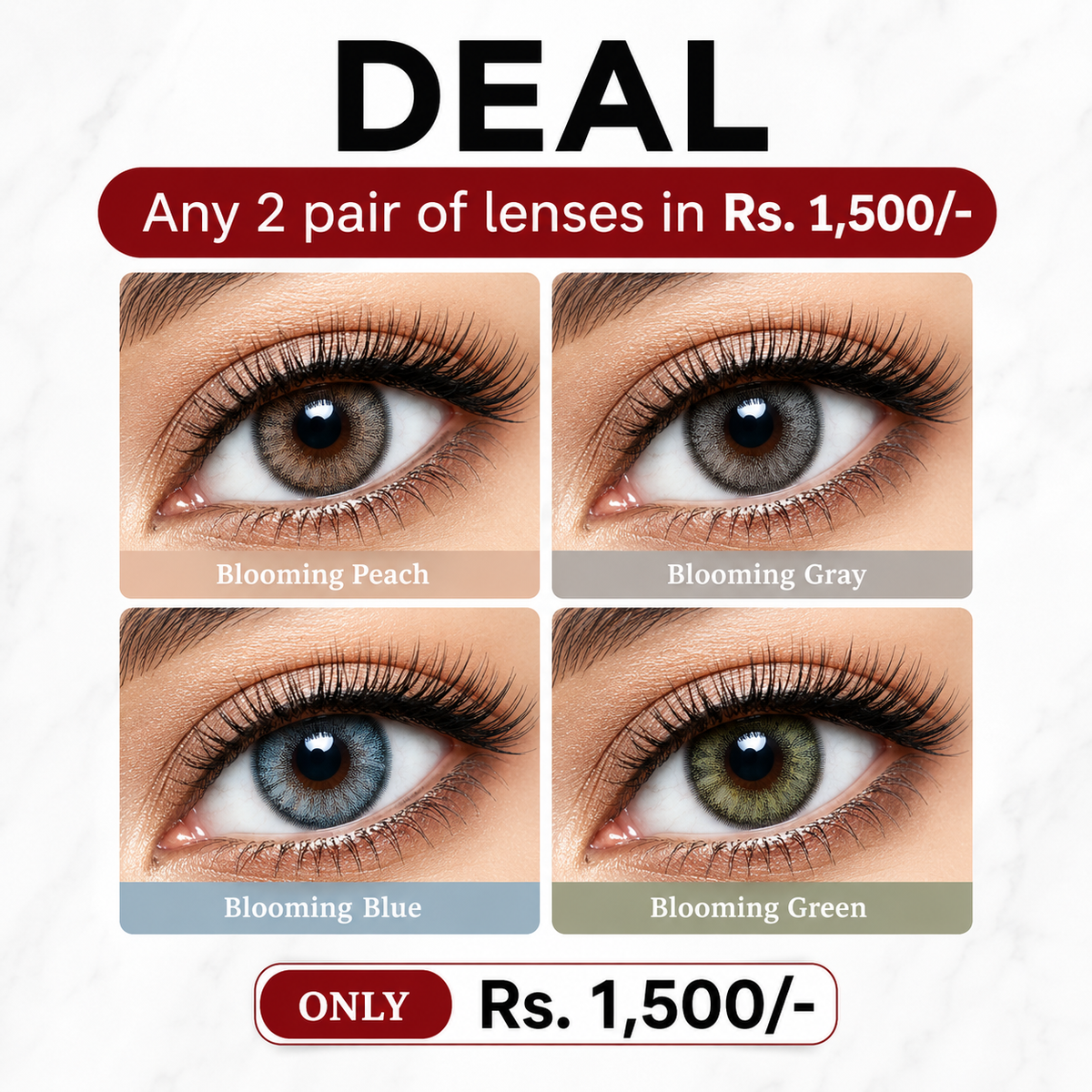 Blooming Deal | Buy Any 2 Pairs for Rs. 1,500