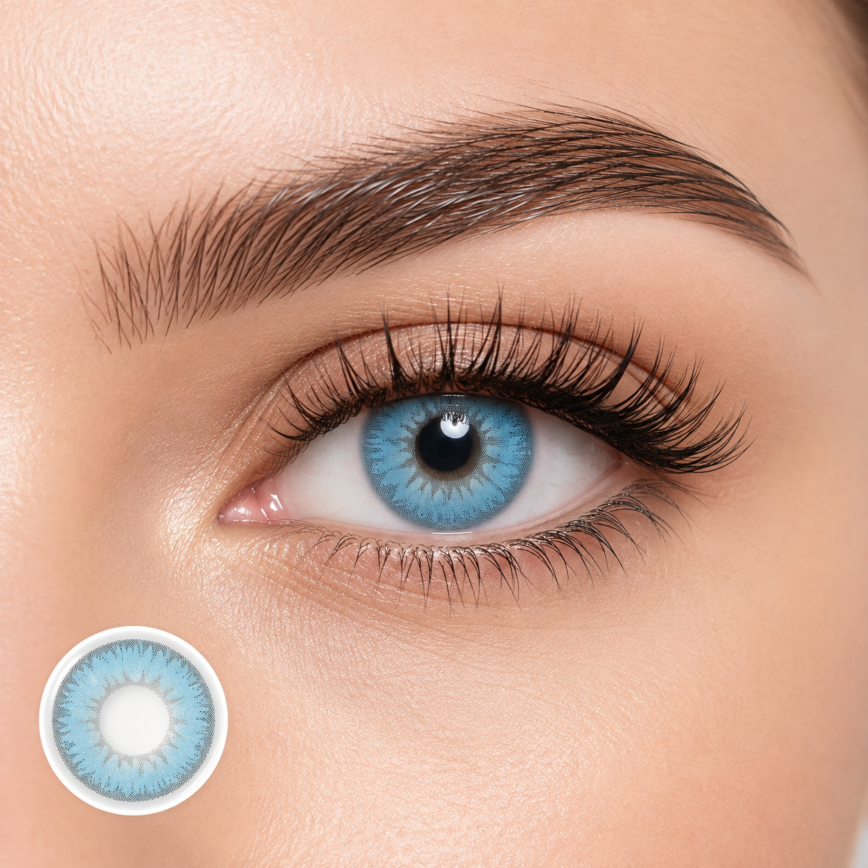 Sunsoft Silver | Ice Contact Lens (Plano)