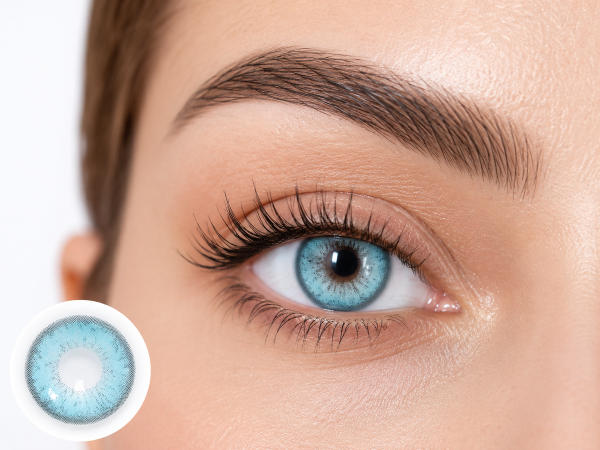 Sunsoft Silver | Glacier Contact Lens (Plano)