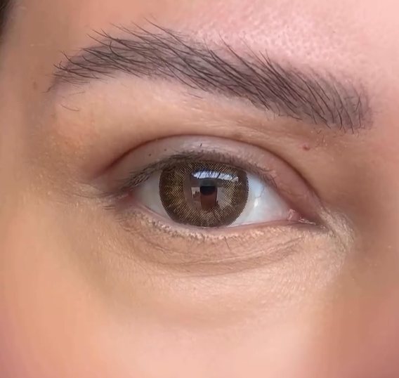 Bella | Ash Brown Contact Lens (Plano)