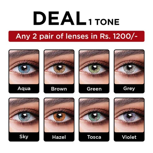 Deal 1 Tone — Buy Any 2 Pairs for Rs. 1,200