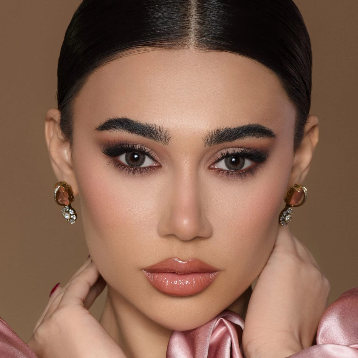 Bella | Ash Brown Contact Lens (Plano)